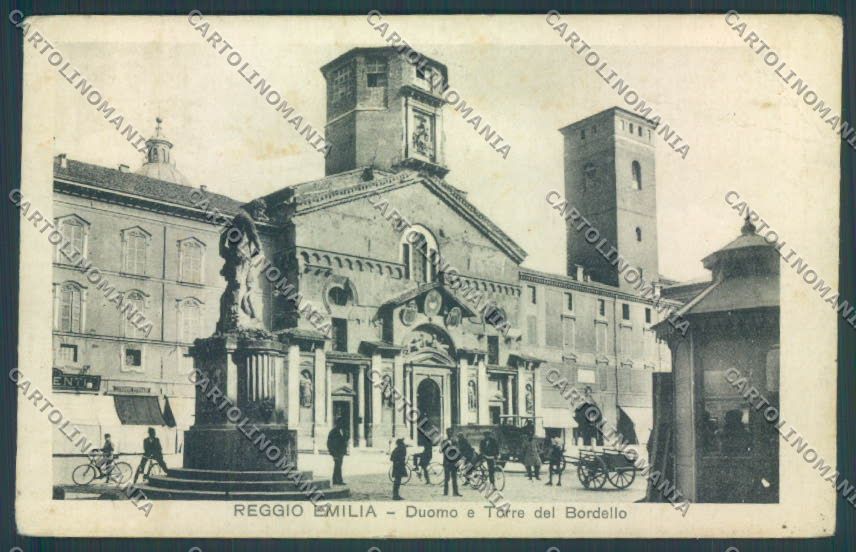 Reggio Emilia Città PIEGHINE cartolina ZT2917 – fronte