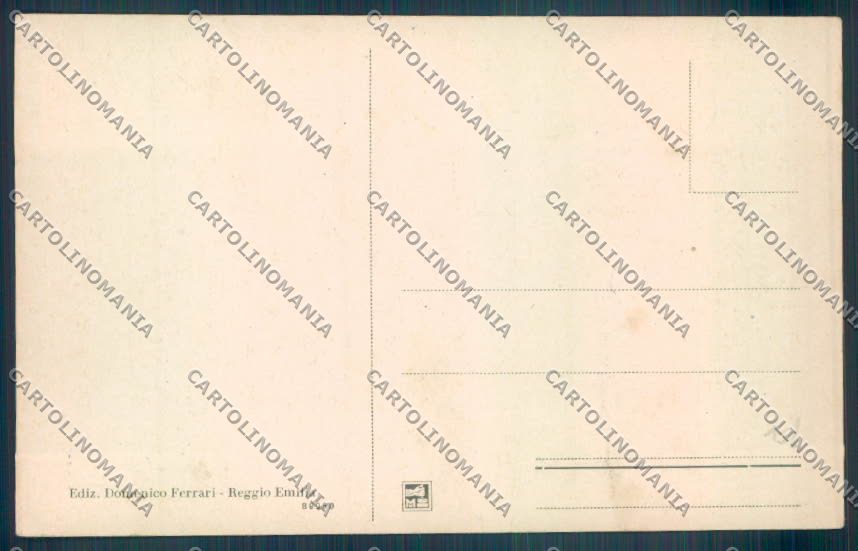 Reggio Emilia Città PIEGHINA cartolina ZT2920 – retro