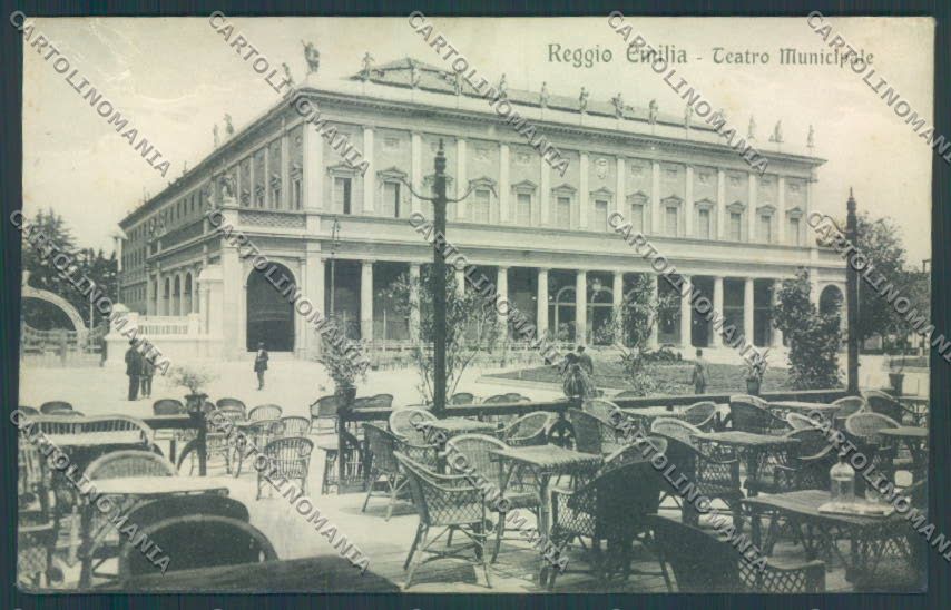 Reggio Emilia Città Teatro cartolina ZT2922 – fronte