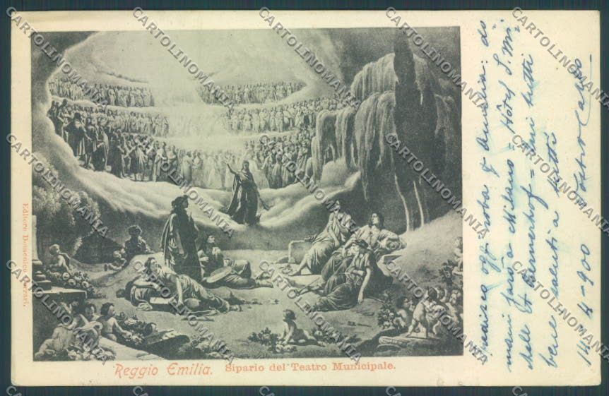 Reggio Emilia Città Teatro STRAPPINI cartolina ZT2928 – fronte