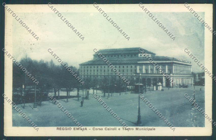 Reggio Emilia Città Teatro cartolina ZT2943 – fronte