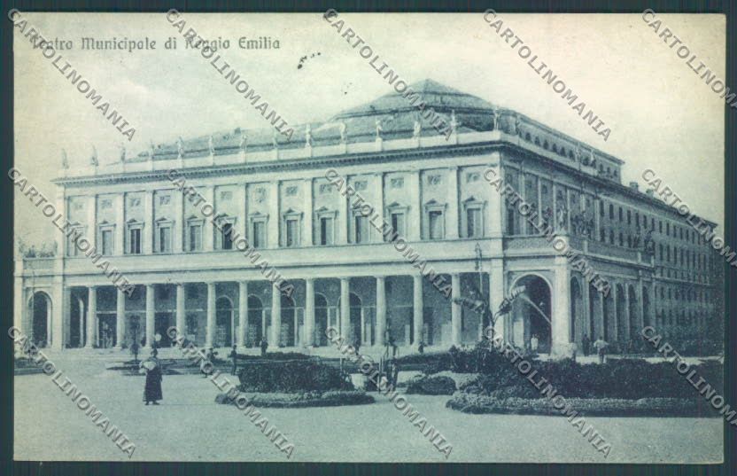 Reggio Emilia Città Teatro cartolina ZT2947 – fronte