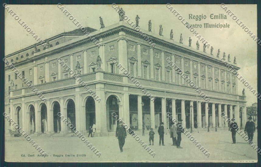 Reggio Emilia Città Teatro cartolina ZT2949 – fronte