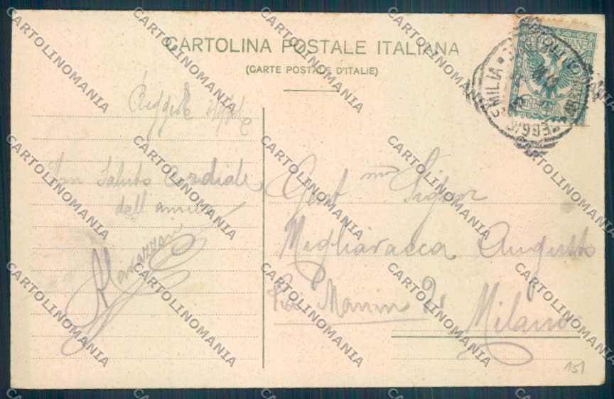 Reggio Emilia Città Teatro cartolina ZT2949 – retro