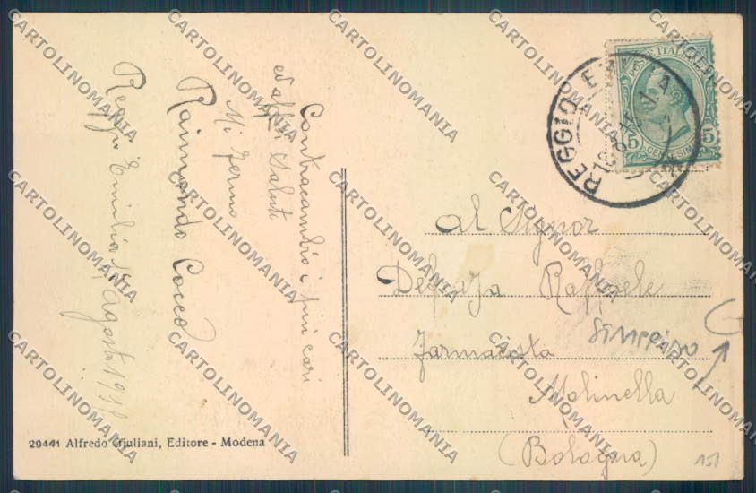 Reggio Emilia Città Teatro STRAPPINO cartolina ZT2950 – retro