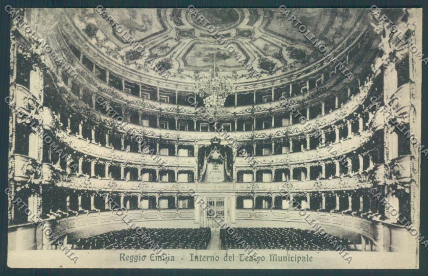 Reggio Emilia Città Teatro cartolina ZT2952 – fronte