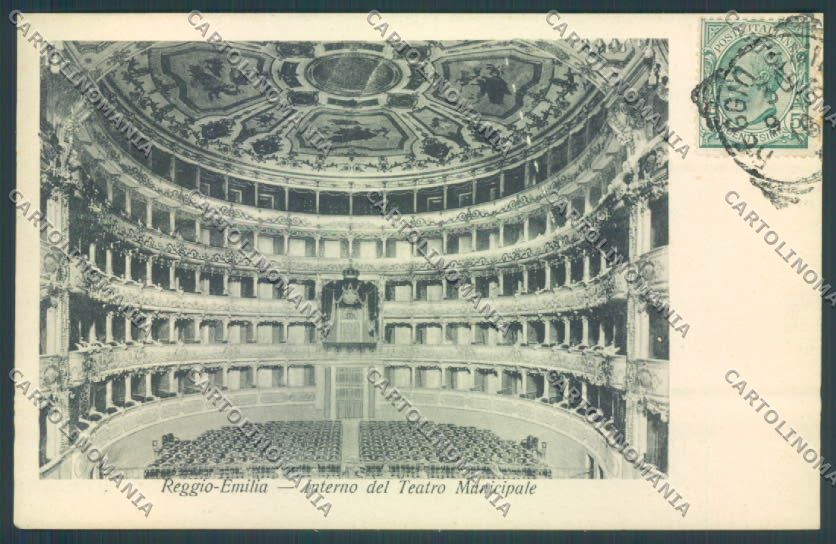 Reggio Emilia Città Teatro cartolina ZT2953 – fronte