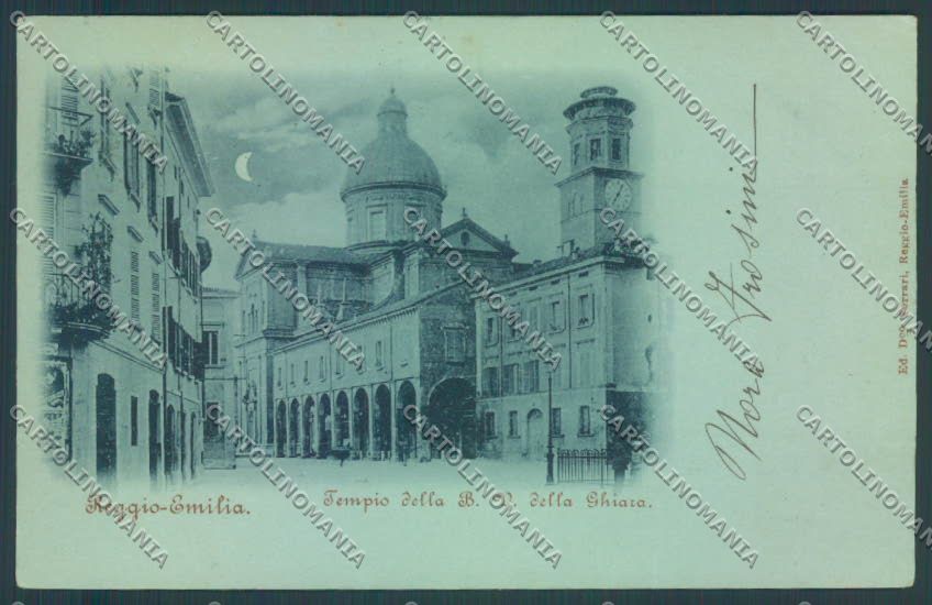 Reggio Emilia Città Chiaro di Luna cartolina ZT2962 – fronte