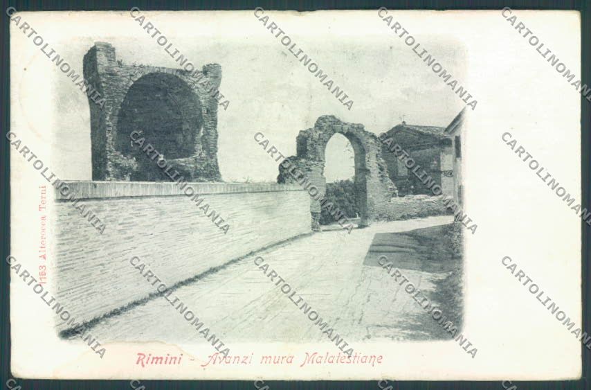 Rimini Città Alterocca cartolina ZT3005 – fronte
