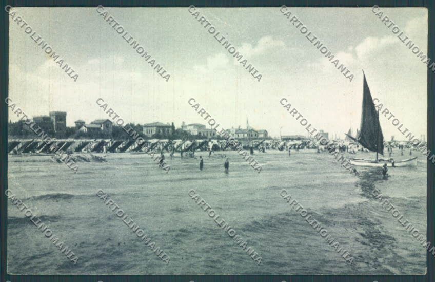 Rimini Città Barca PIEGHINE cartolina ZT3008 – fronte