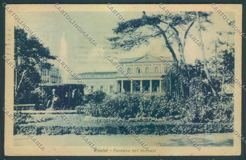Rimini Città PIEGHINE cartolina ZT3026 – fronte