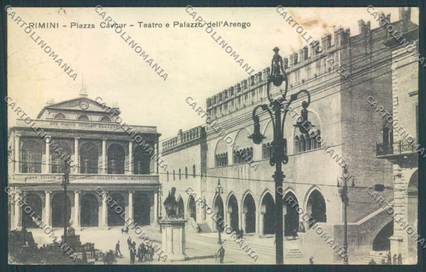 Rimini Città Teatro cartolina ZT3047 – fronte