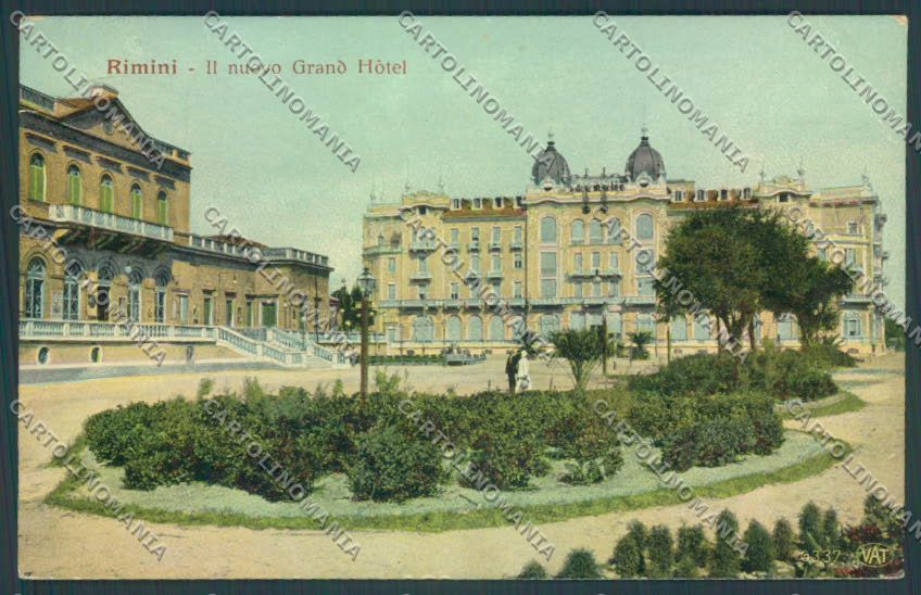 Rimini Città PIEGHINA cartolina ZT3049 – fronte
