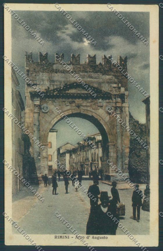 Rimini Città Chiaro di Luna cartolina ZT3050 – fronte