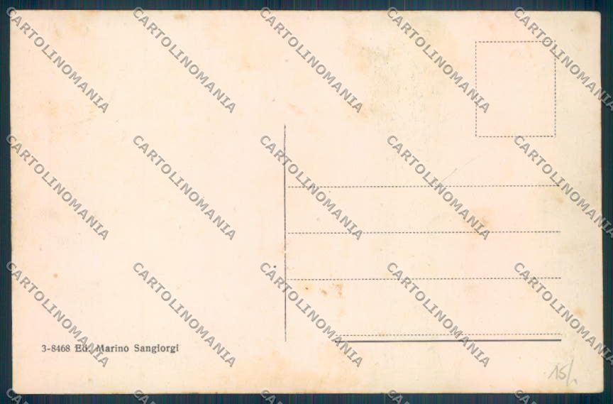 Rimini Città Chiaro di Luna cartolina ZT3050 – retro