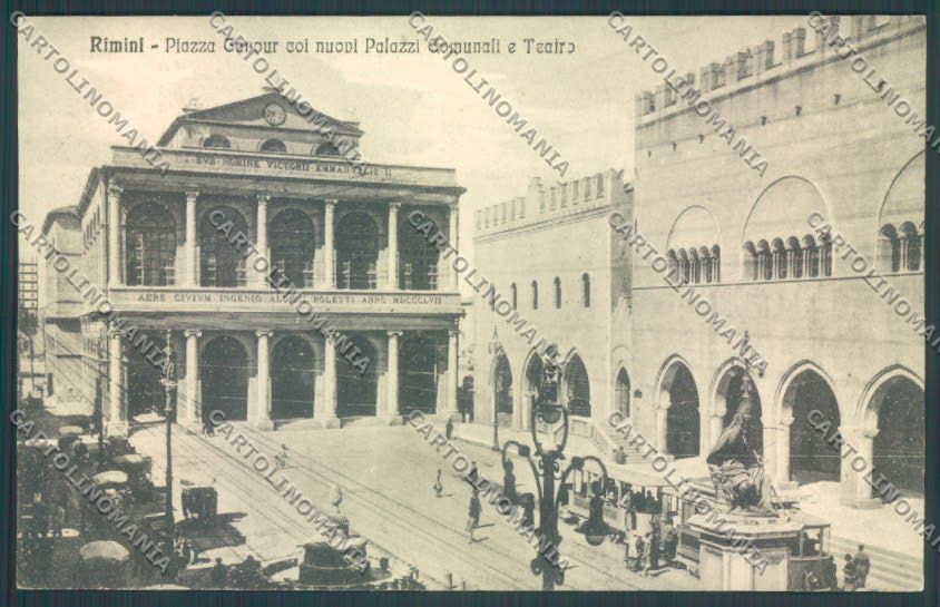 Rimini Città Teatro cartolina ZT3051 – fronte