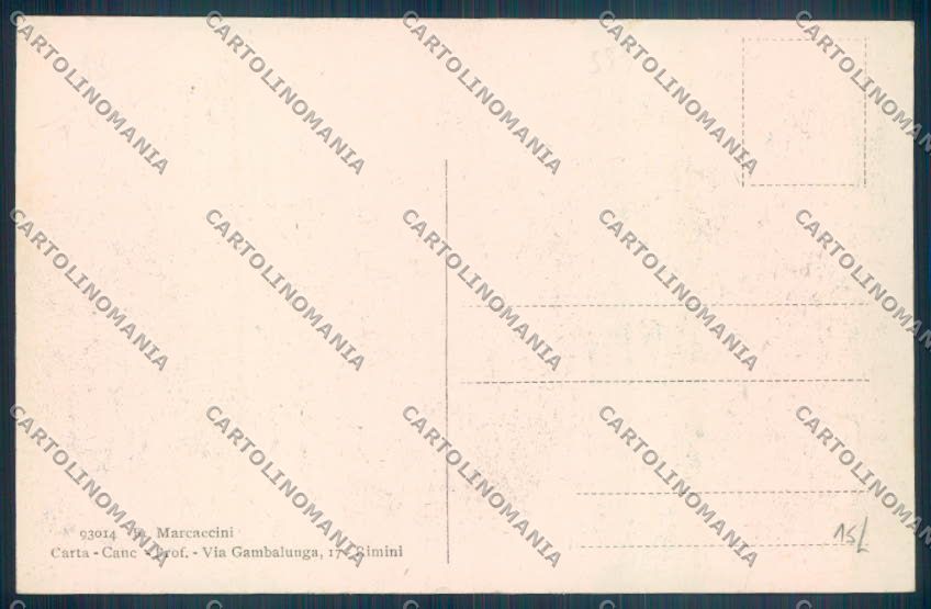 Rimini Città Teatro cartolina ZT3051 – retro