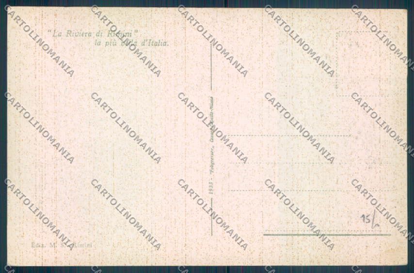 Rimini Città cartolina ZT3057 – retro