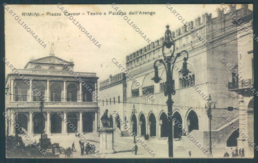 Rimini Città Teatro cartolina ZT3073 – fronte