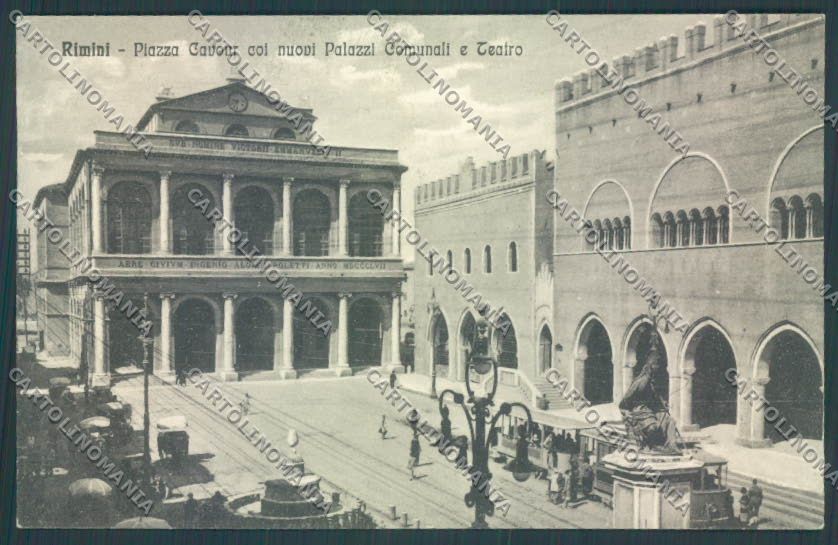 Rimini Città Teatro cartolina ZT3077 – fronte