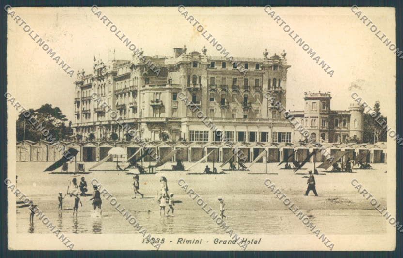 Rimini Città PIEGA cartolina ZT3082 – fronte