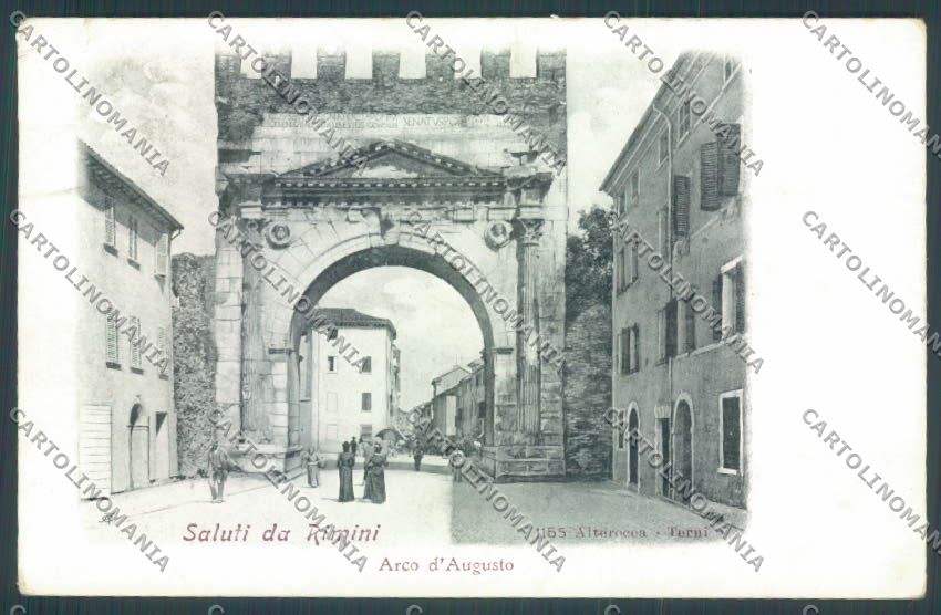 Rimini Città Alterocca cartolina ZT3089 – fronte