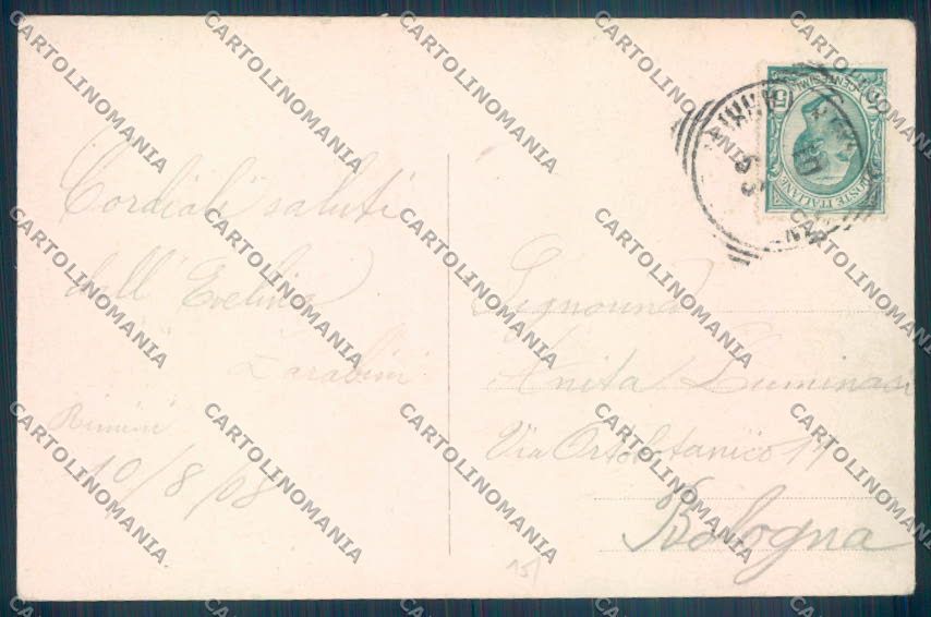 Rimini Città Alterocca cartolina ZT3089 – retro