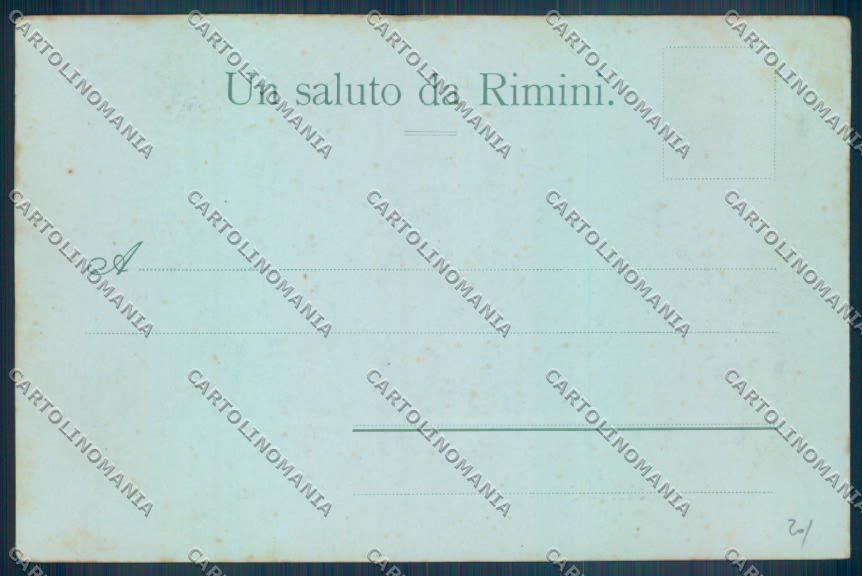 Rimini Città Chiaro di Luna cartolina ZT3099 – retro