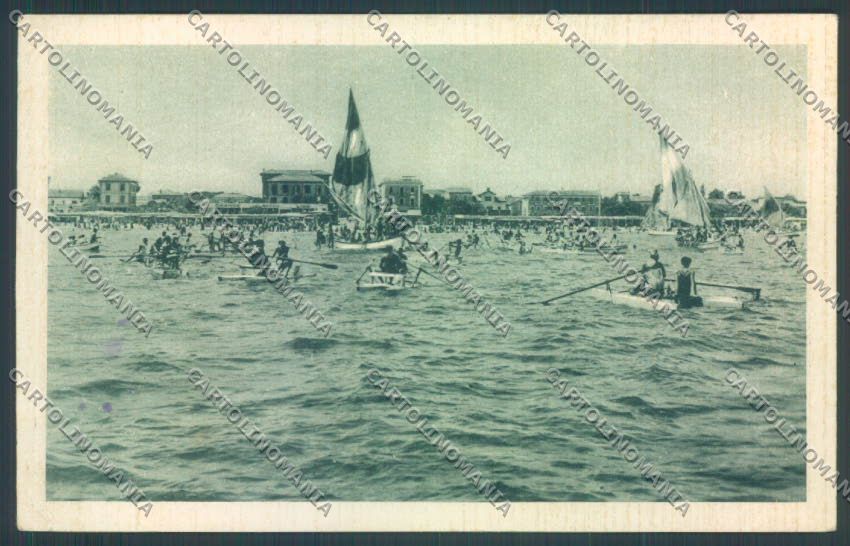 Rimini Riccione Barca Moscone cartolina ZT3127 – fronte