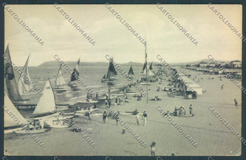 Rimini Riccione Barca cartolina ZT3128 – fronte