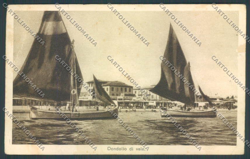Rimini Riccione Barca cartolina ZT3148 – fronte