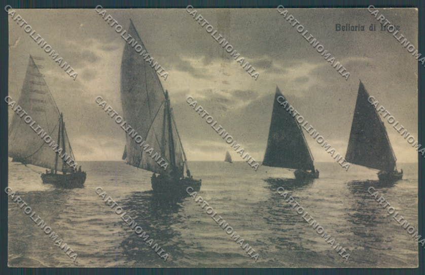Rimini Bellaria Igea Marina Barca cartolina ZT3154 – fronte