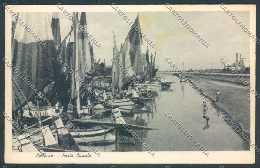 Rimini Bellaria Igea Marina Barca cartolina ZT3174 – fronte
