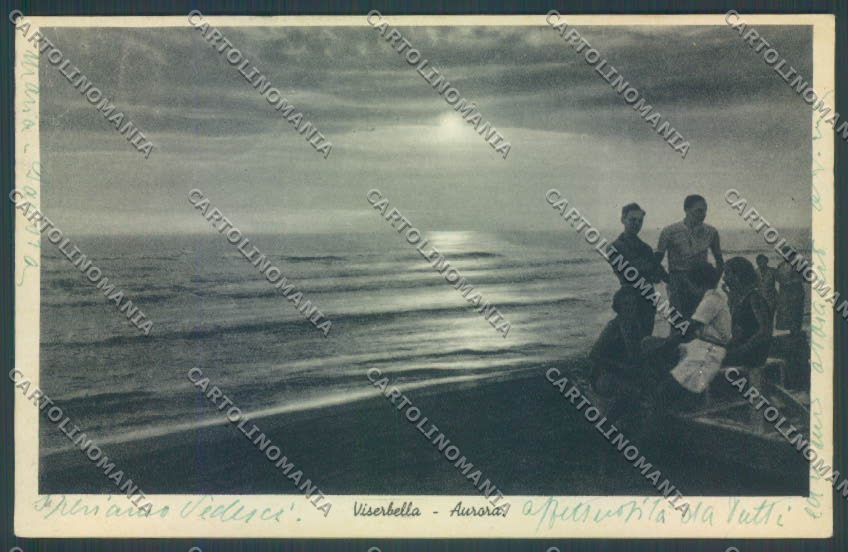 Rimini Viserbella cartolina ZT3205 – fronte