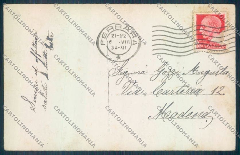 Ferrara Città cartolina ZT3218 – retro