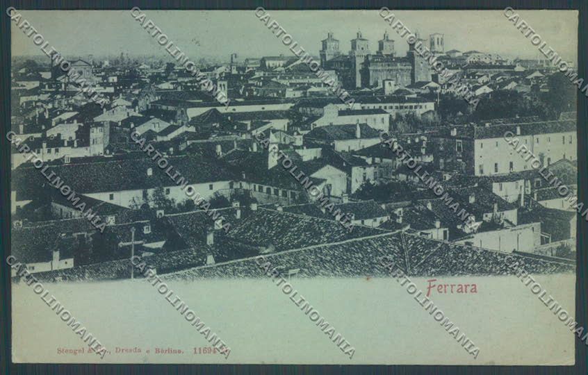 Ferrara Città Chiaro di Luna cartolina ZT3221 – fronte