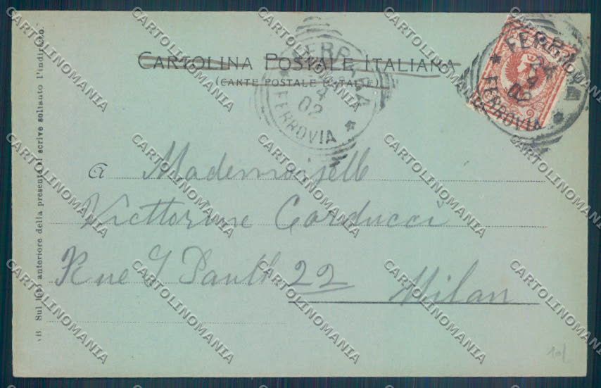 Ferrara Città Chiaro di Luna cartolina ZT3221 – retro