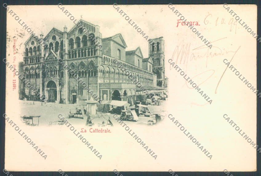 Ferrara Città 1899 cartolina ZT3226 – fronte