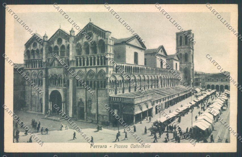 Ferrara Città Mercato cartolina ZT3227 – fronte