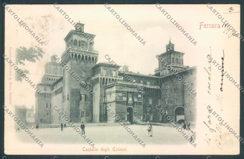 Ferrara Città PIEGA cartolina ZT3236 – fronte