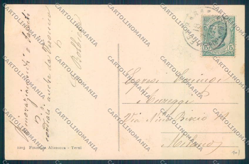 Ferrara Città Ariosto cartolina ZT3240 – retro