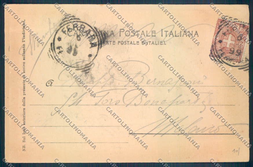 Ferrara Città cartolina ZT3250 – retro