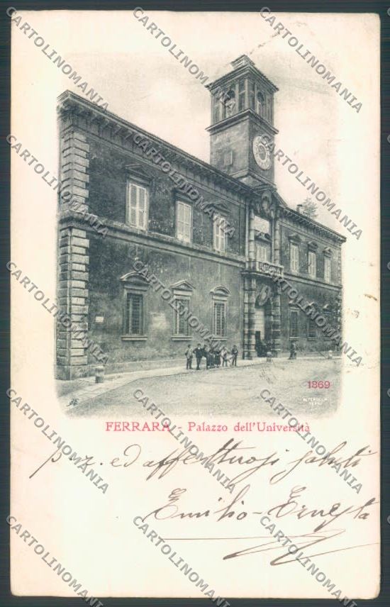 Ferrara Città Università cartolina ZT3265 – fronte