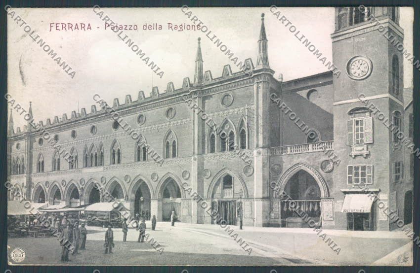 Ferrara Città Mercato cartolina ZT3271 – fronte