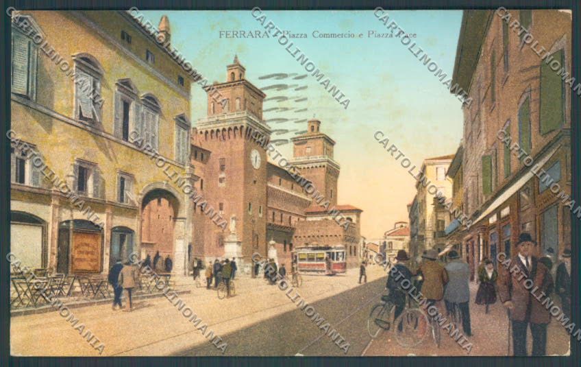 Ferrara Città ABRASA cartolina ZT3308 – fronte