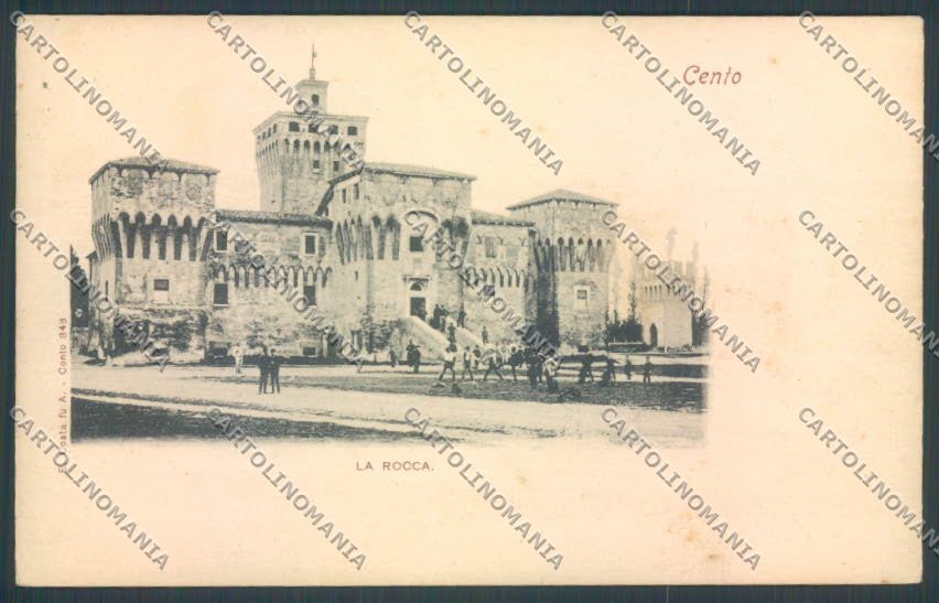 Ferrara Cento cartolina ZT3316 – fronte