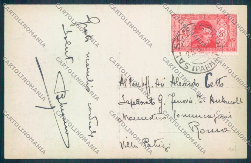 Parma Salsomaggiore Terme cartolina ZT3322 – retro