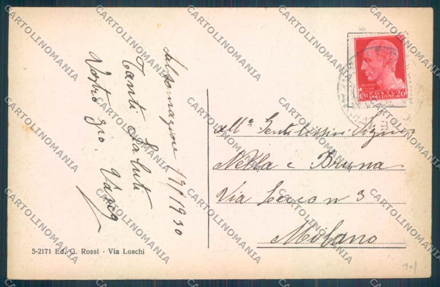 Parma Salsomaggiore Terme cartolina ZT3325 – retro