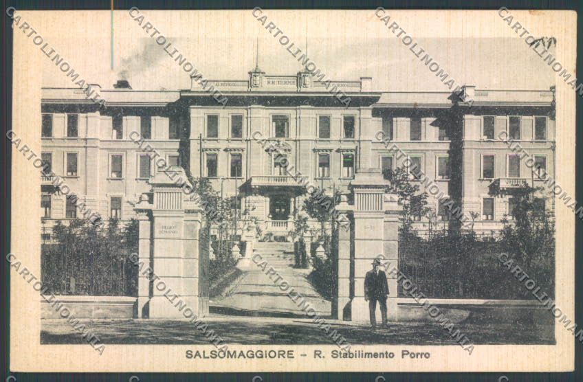 Parma Salsomaggiore Terme cartolina ZT3326 – fronte