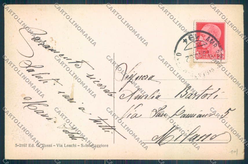 Parma Salsomaggiore Terme cartolina ZT3326 – retro